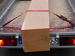 Ein neues Holzjoch für die Wächterglocke