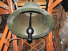 Ein neues Holzjoch für die Wächterglocke